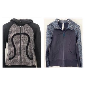 TWO Lululemon Scuba Hoodies, Both Size 4